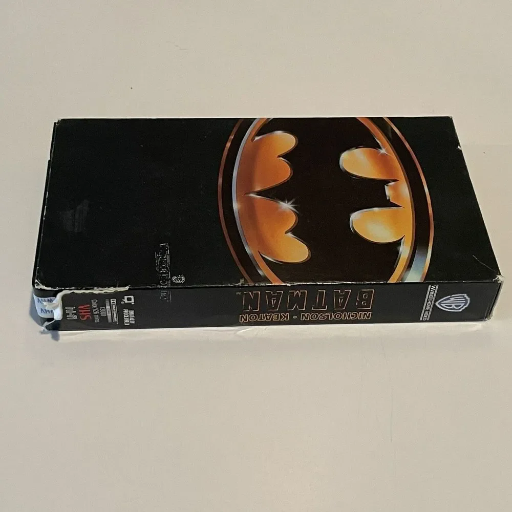 Batman VHS‎ 1989 Michael Keaton Jack Nicholson